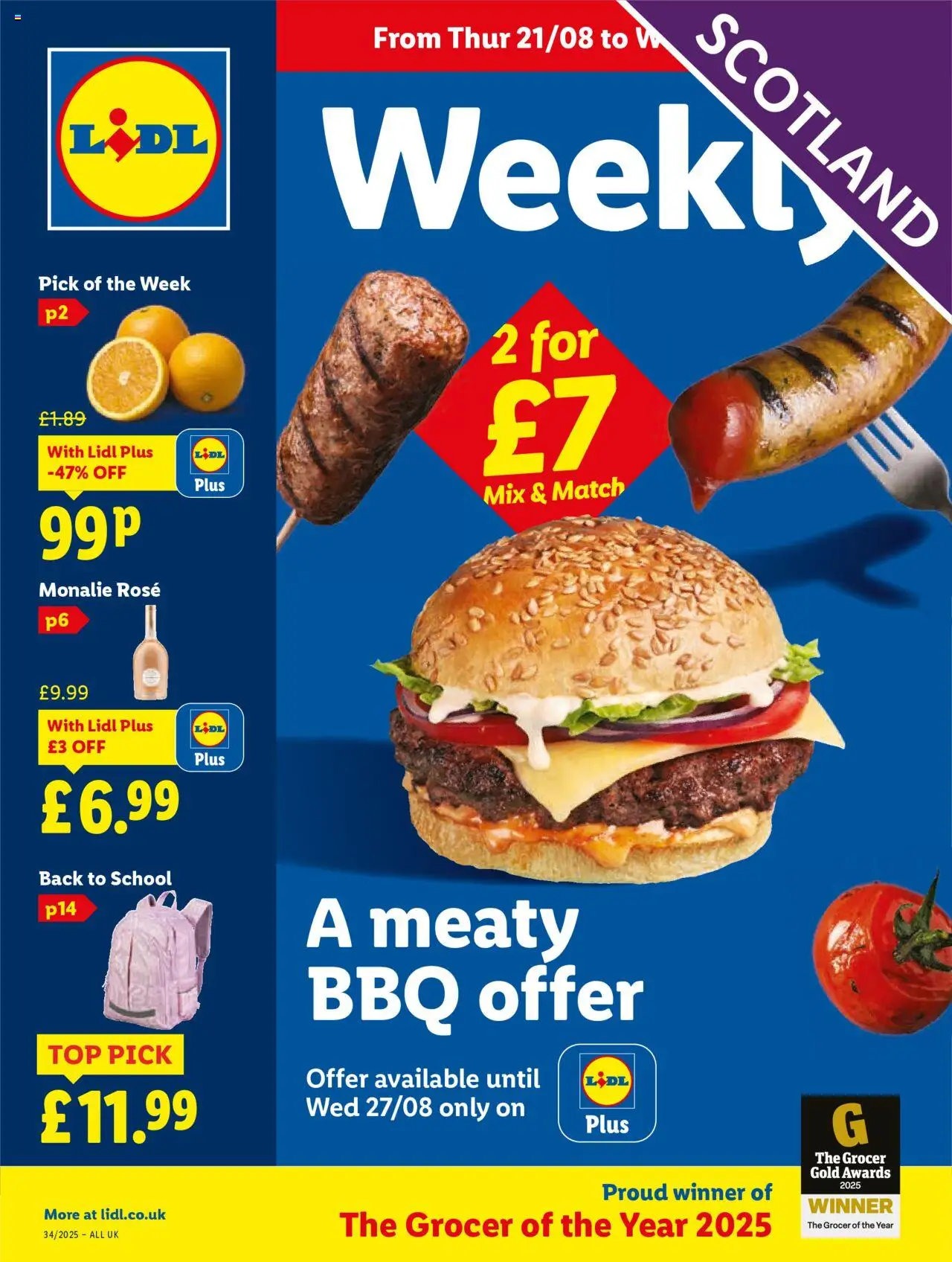 Lidl offers (21/08/2025) - new buys and sales