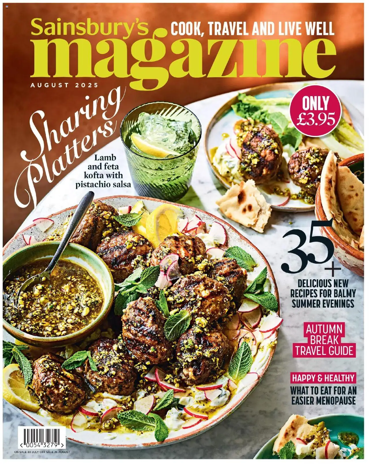 Sainsbury's shop Sainsbury’s Magazine - August 2025 valid from 01/08/2025 - Page number 1