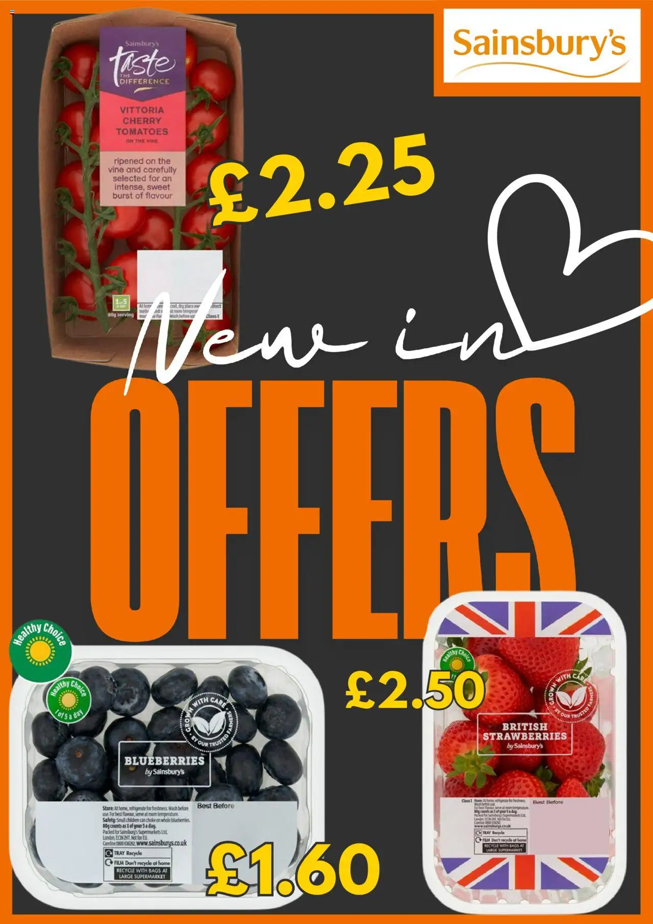 Sainsbury's offers (12/08/2025) - new buys and sales