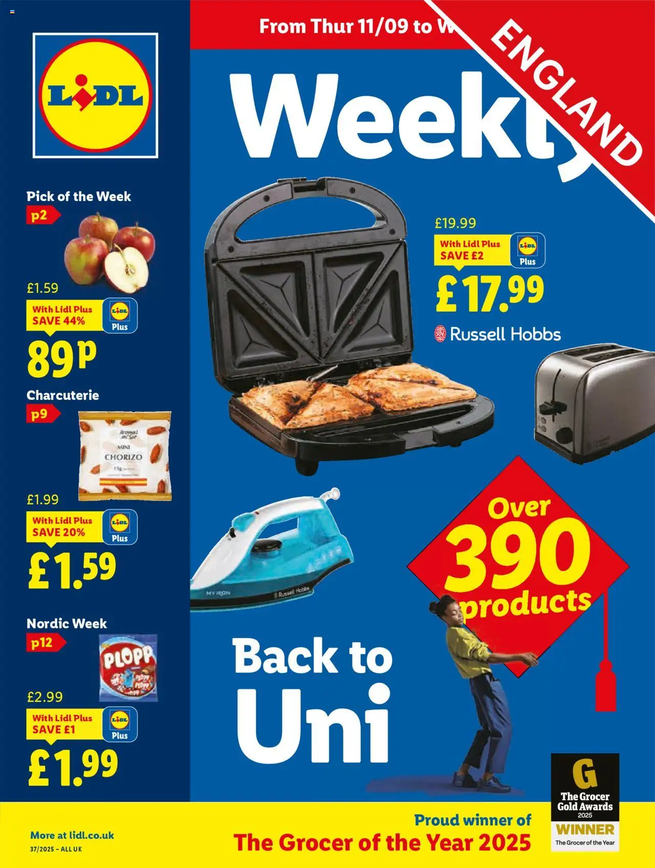 Lidl shop Lidl Weekly valid from 11/09/2025 - Page number 1