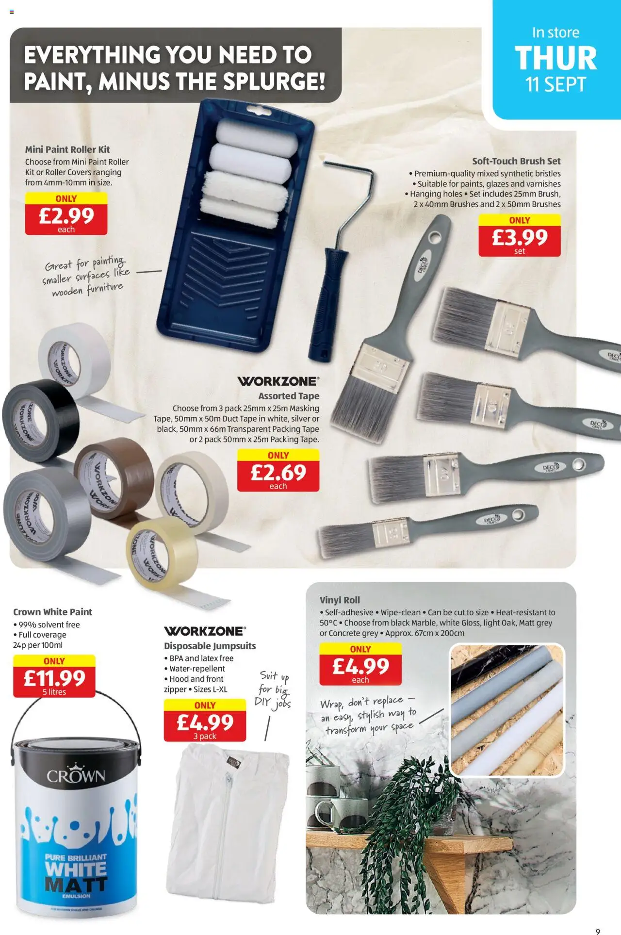 Aldi shop Weekly offers UK Specialbuys valid from 04/09/2025 - Page number 9 Aldi shop Weekly offers UK Specialbuys valid from 04/09/2025 - Page number 9