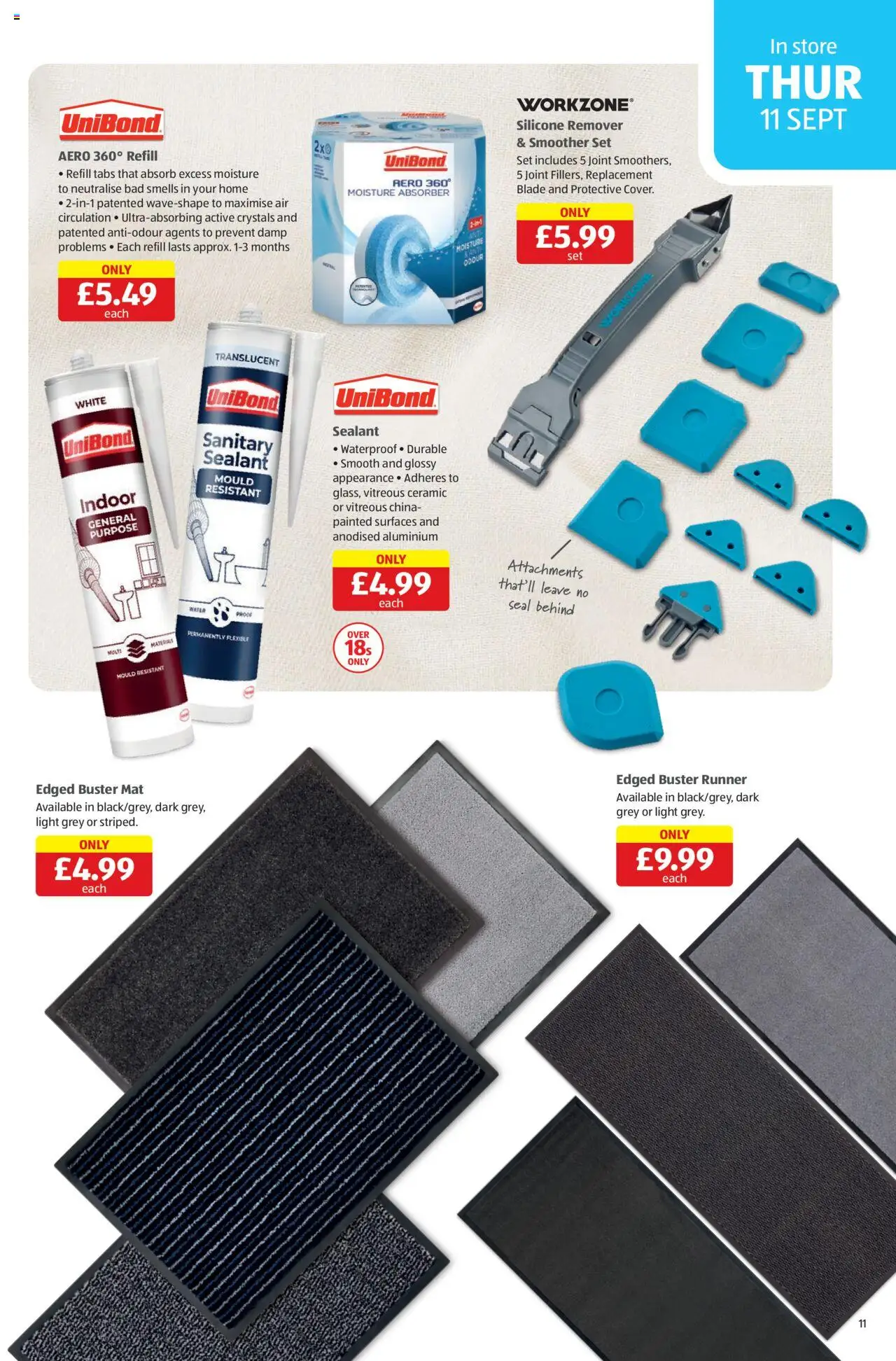 Aldi shop Weekly offers UK Specialbuys valid from 04/09/2025 - Page number 11 Aldi shop Weekly offers UK Specialbuys valid from 04/09/2025 - Page number 11