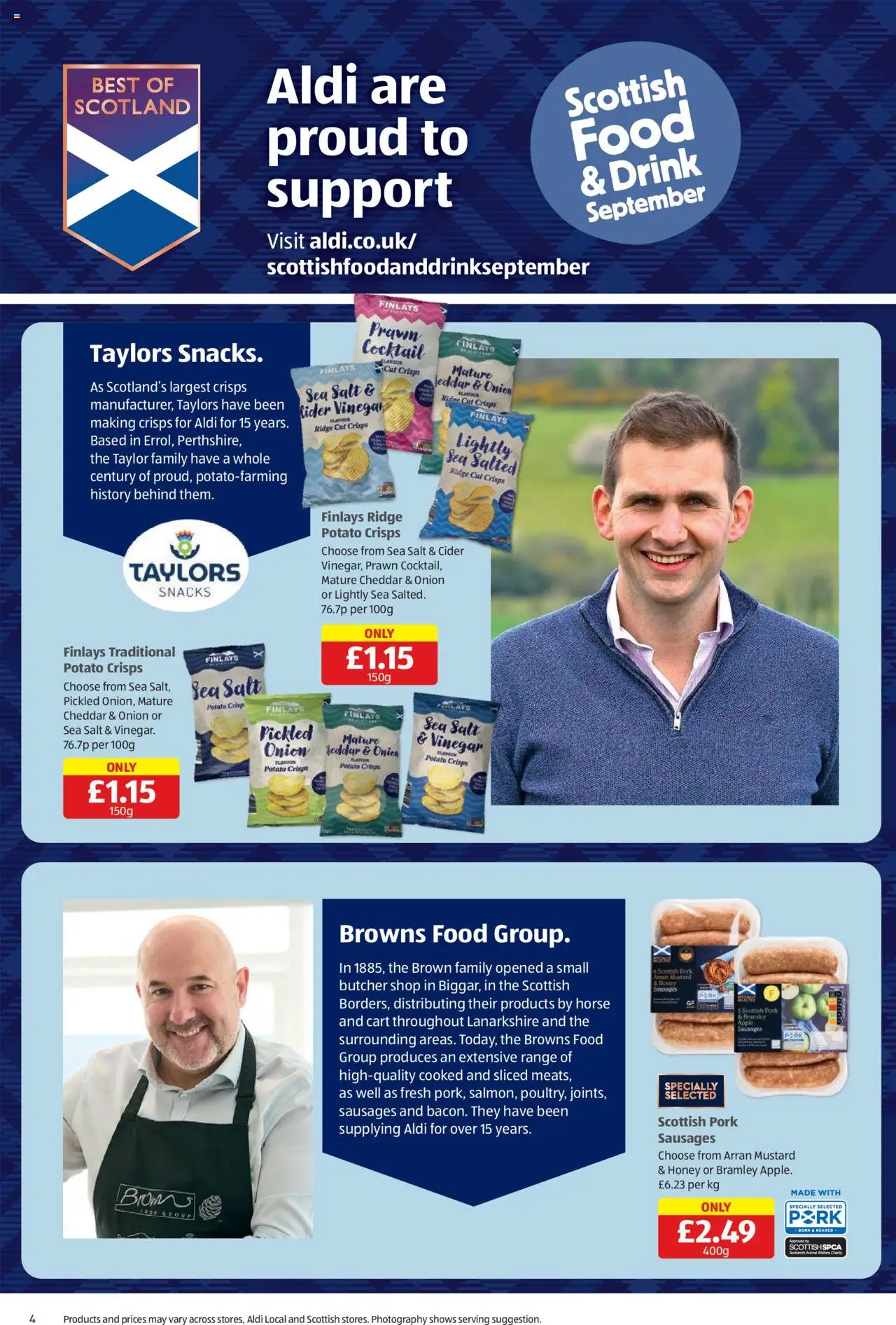 Aldi shop Weekly offers Scottish Specialbuys valid from 18/09/2025 - Page number 4 Aldi shop Weekly offers Scottish Specialbuys valid from 18/09/2025 - Page number 4