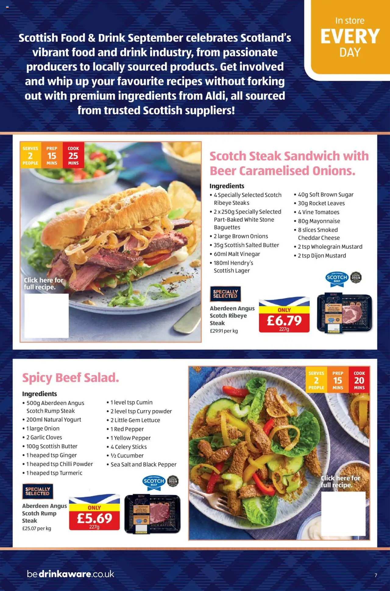 Aldi shop Weekly offers Scottish Specialbuys valid from 18/09/2025 - Page number 7 Aldi shop Weekly offers Scottish Specialbuys valid from 18/09/2025 - Page number 7