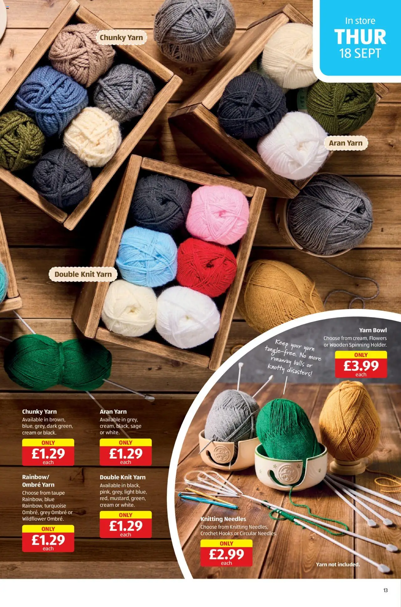 Aldi shop Weekly offers UK Specialbuys valid from 18/09/2025 - Page number 13 Aldi shop Weekly offers UK Specialbuys valid from 18/09/2025 - Page number 13