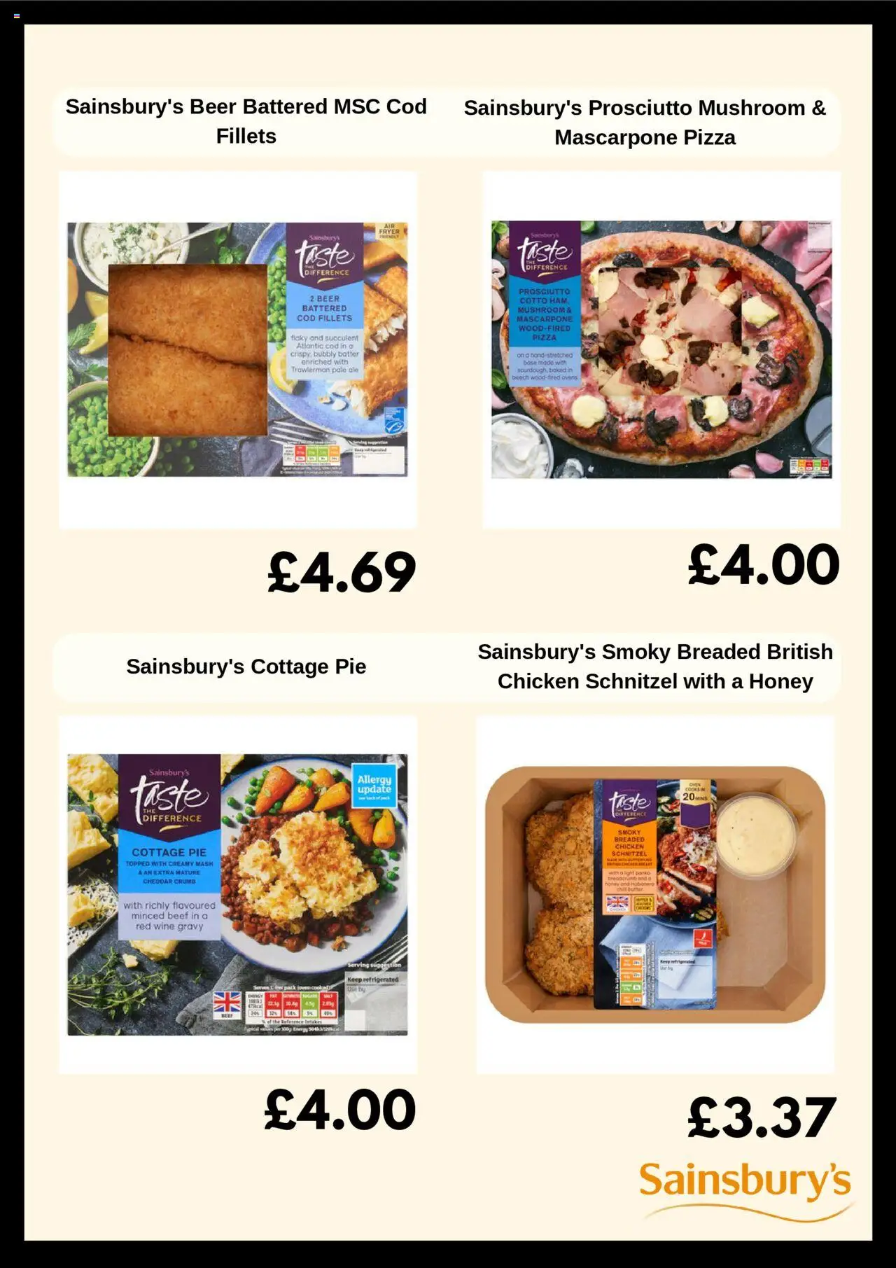 Sainsbury's shop Weekly offers valid from 16/09/2025 - Page number 4