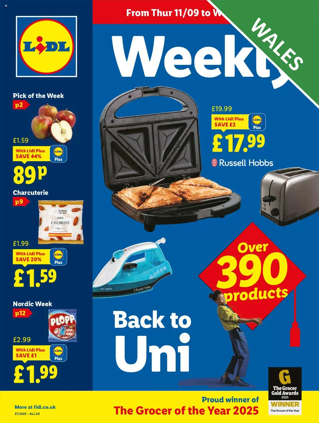 Lidl shop Lidl Weekly Wales valid from 11/09/2025 - Page number 1